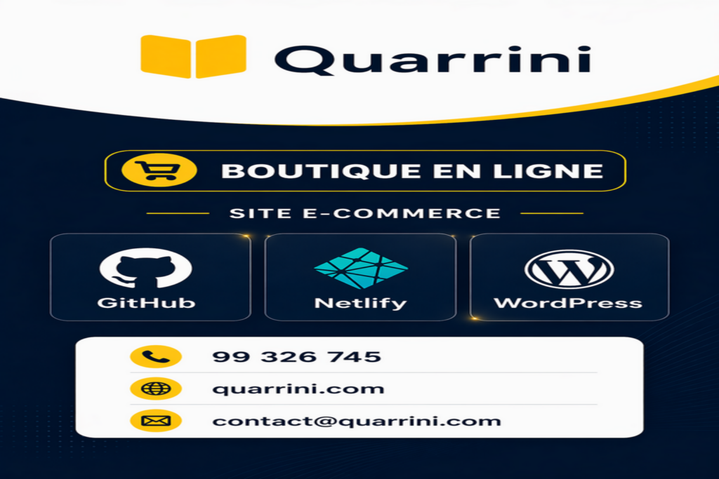 Boutique en ligne